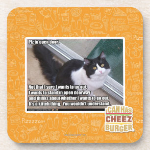 PLZ zur offenen Tür Untersetzer