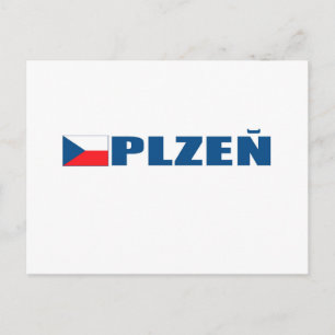 Plzen Postkarte