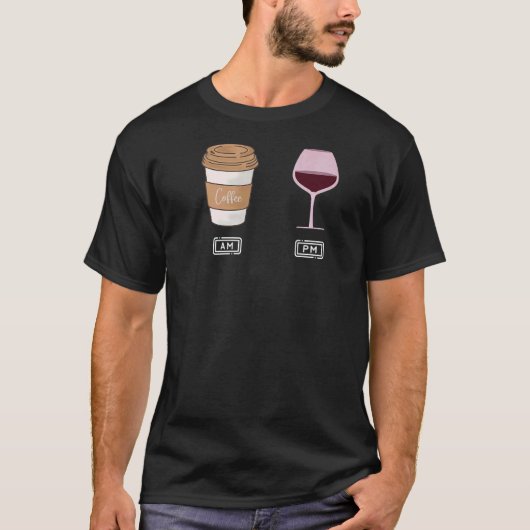 PM Kaffee trinken Bier Coffee Win Drinks T-Shirt (Vorderseite)