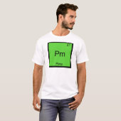 PM - Pimp Funny Chemistry Element Symbol T - Shirt (Vorne ganz)