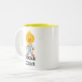 PM&R Küken-Tasse Zweifarbige Tasse (Vorderseite Links)