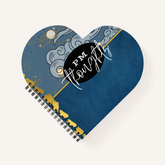 PM Thoughts personal notebook Notizblock (Vorderseite)