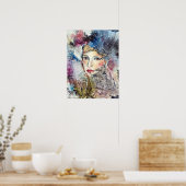 PMACarlson Beautiful Girl Poster (Küche)