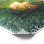 PMACarlson Boy Findest sein Dragon Poster (Ecke)