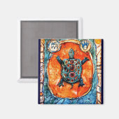 PMACarlson Brother Turtle Magnet (Vorderseite/Rückseite)