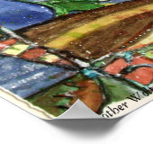 PMACarlson Brother Wolf Poster (Ecke)