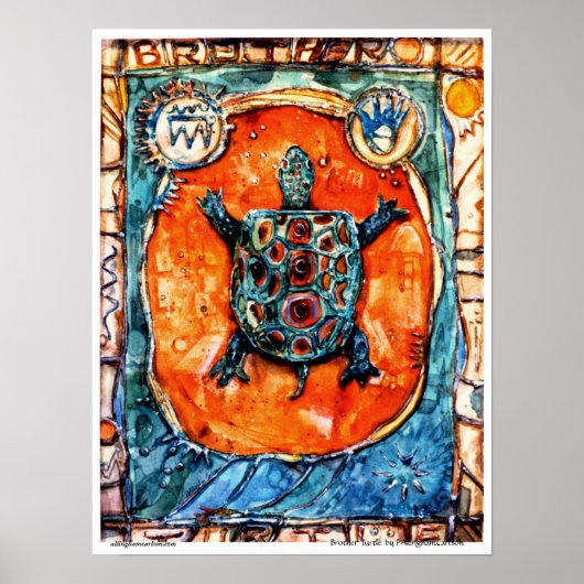 PMACarlson BrotherTurtle Poster (Vorne)