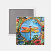 PMACarlson Dragonfly II Magnet (Vorderseite/Rückseite)