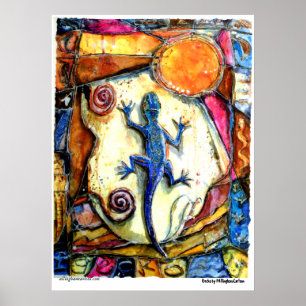 PMACarlson "Gecko-" Plakat