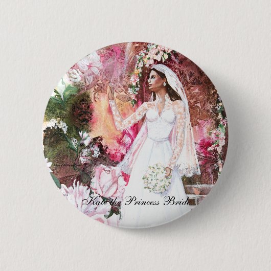 PMACarlson Kate die Prinzessin Bride Button (Vorderseite)