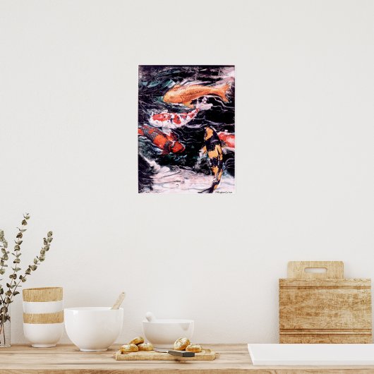 PMACarlson Koi 9 Poster (Küche)