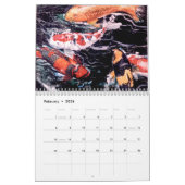 PMACarlson Koi Aquarell-Kalender Kalender (Feb 2026)