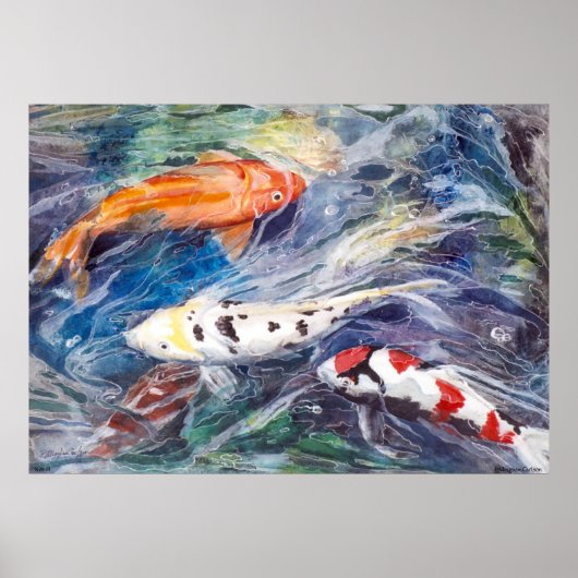 PMACarlson Koi III Poster (Vorne)