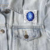 PMACarlson königlicher Saphir-Knopf Button (Beispiel)