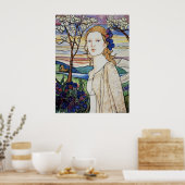 PMACarlson Lady in Lace Poster (Küche)