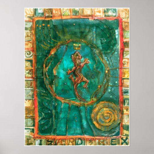 PMACarlson Lizard King Poster (Vorne)