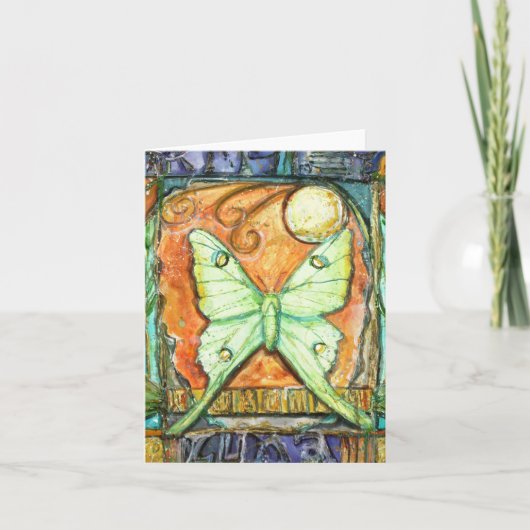 PMACarlson Luna Motten-Karte Karte (Vorderseite)