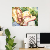 PMACarlson Nikki und Xander Poster (Heimbüro)