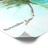 PMACarlson November Koi Poster (Ecke)