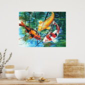 PMACarlson November Koi Poster (Küche)