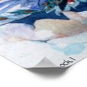 PMACarlson Peacock I Poster (Ecke)