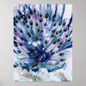 PMACarlson Peacock I Poster (Vorne)