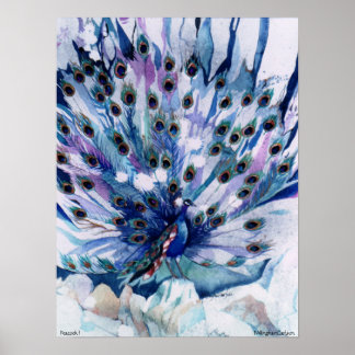 PMACarlson Peacock I Poster