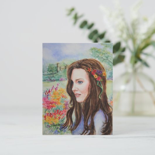 PMACarlson Princess Kate Postkarte (Stehend Vorderseite)