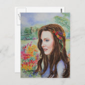 PMACarlson Princess Kate Postkarte (Vorne/Hinten)