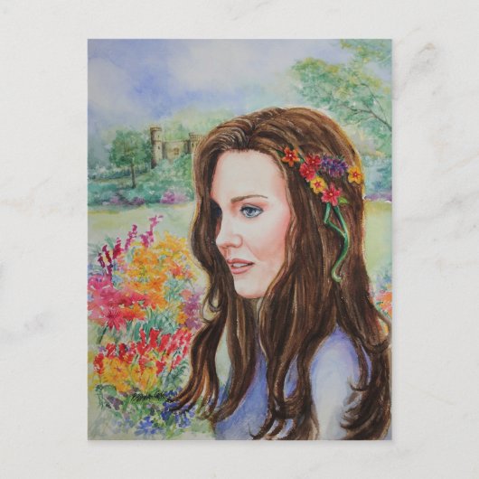PMACarlson Princess Kate Postkarte (Vorderseite)