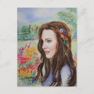 PMACarlson Princess Kate Sapphire Postkarte