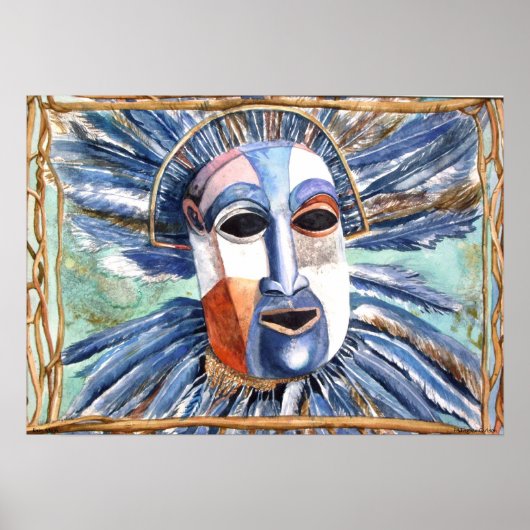 PMACarlson Rain Mask Poster (Vorne)