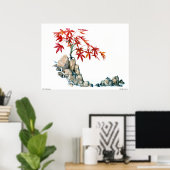 PMACarlson Red Maple Bonsai Poster (Heimbüro)