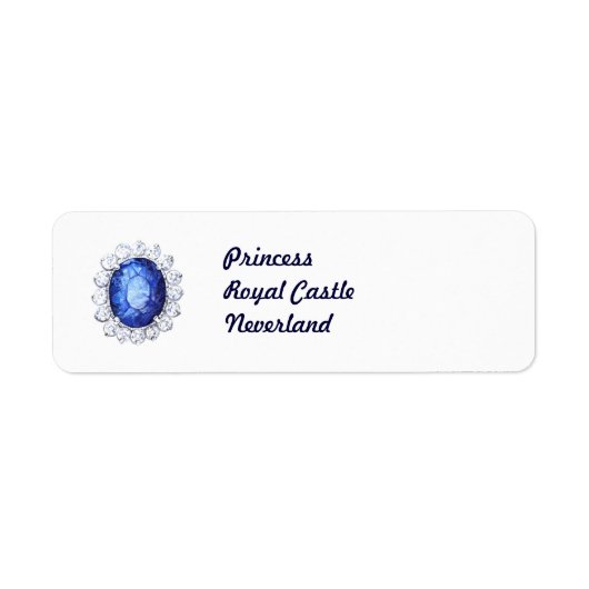 PMACarlson Royal Sapphire Label (Vorne)