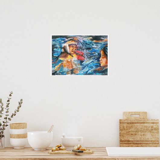 PMACarlson Tale Spinner Poster (Küche)