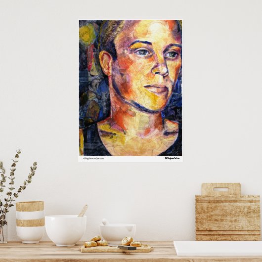 PMACarlson "The Musician" Poster (Küche)