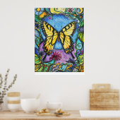 PMACarlson Tiger Butterfly Poster (Küche)