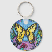 PMACarlson Tiger Butterfly Schlüsselanhänger (Vorderseite)