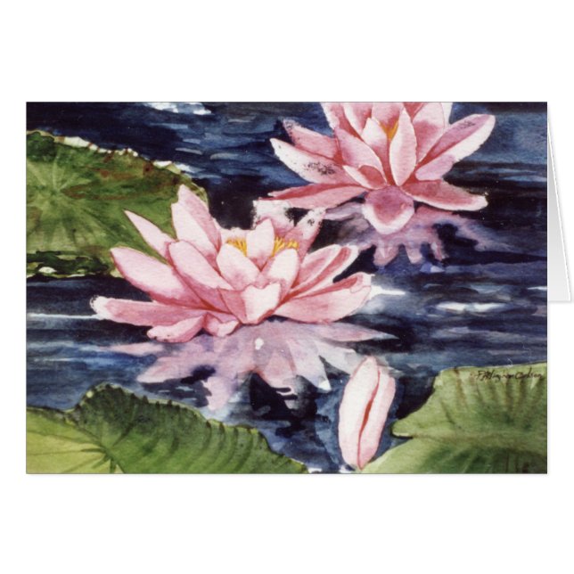 PMACarlson-Wasserlilien (Vorderseite (Horizontal))