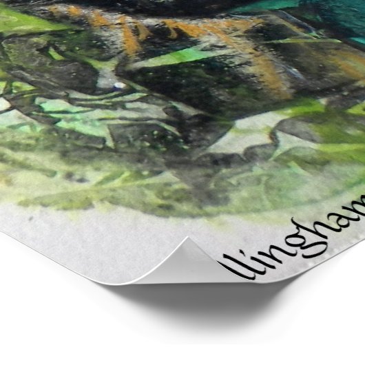 PMACarlson Watkins Glen Gorge Poster (Ecke)