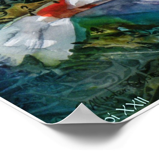 PMACarlsonKoiXXII Poster (Ecke)