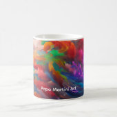 PMART Farbige Wolken Kaffeetasse (Mittel)