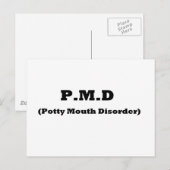 PMD POSTKARTE (Vorne/Hinten)
