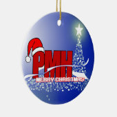 PMH Psychiatric Mental Health Nurse CHRISTMAS Keramik Ornament (Rechts)