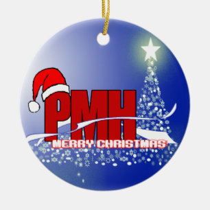 PMH Psychiatric Mental Health Nurse CHRISTMAS Keramik Ornament