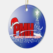 PMH Psychiatric Mental Health Nurse CHRISTMAS Keramik Ornament (Links)