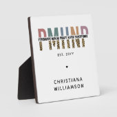 PMHNP Leopard Print Psychiatric Mental Health NP Fotoplatte (Vorderseite)