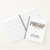 PMHNP Leopard Print Psychiatric Mental Health NP Notizblock (Innenseite)