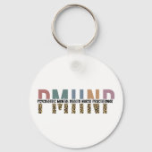 PMHNP Leopard Print Psychiatric Mental Health NP Schlüsselanhänger (Vorderseite)