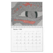 PMJArts 2016 12-monatiger Kalender (Feb 2026)